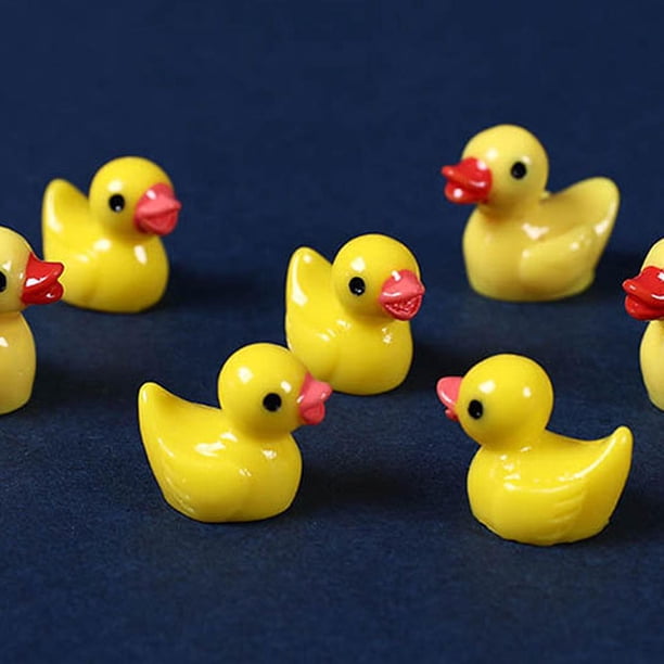 Canard pour décoration de terrarium Canard de crèche de noel