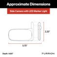 thumbnail image 2 of FURRION VISION S+ RV OBSERVATION SYSTEM SIDE CAMERA WITH MARKER LIGHT (LEFT & RIGHT), 2 of 8