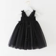 thumbnail image 3 of Robe d'Été Décontractée pour Filles Robe Tutu Sans Manches pour Filles Robes pour Filles Robe en Tulle pour Filles 12-18 Mois, 3 of 5