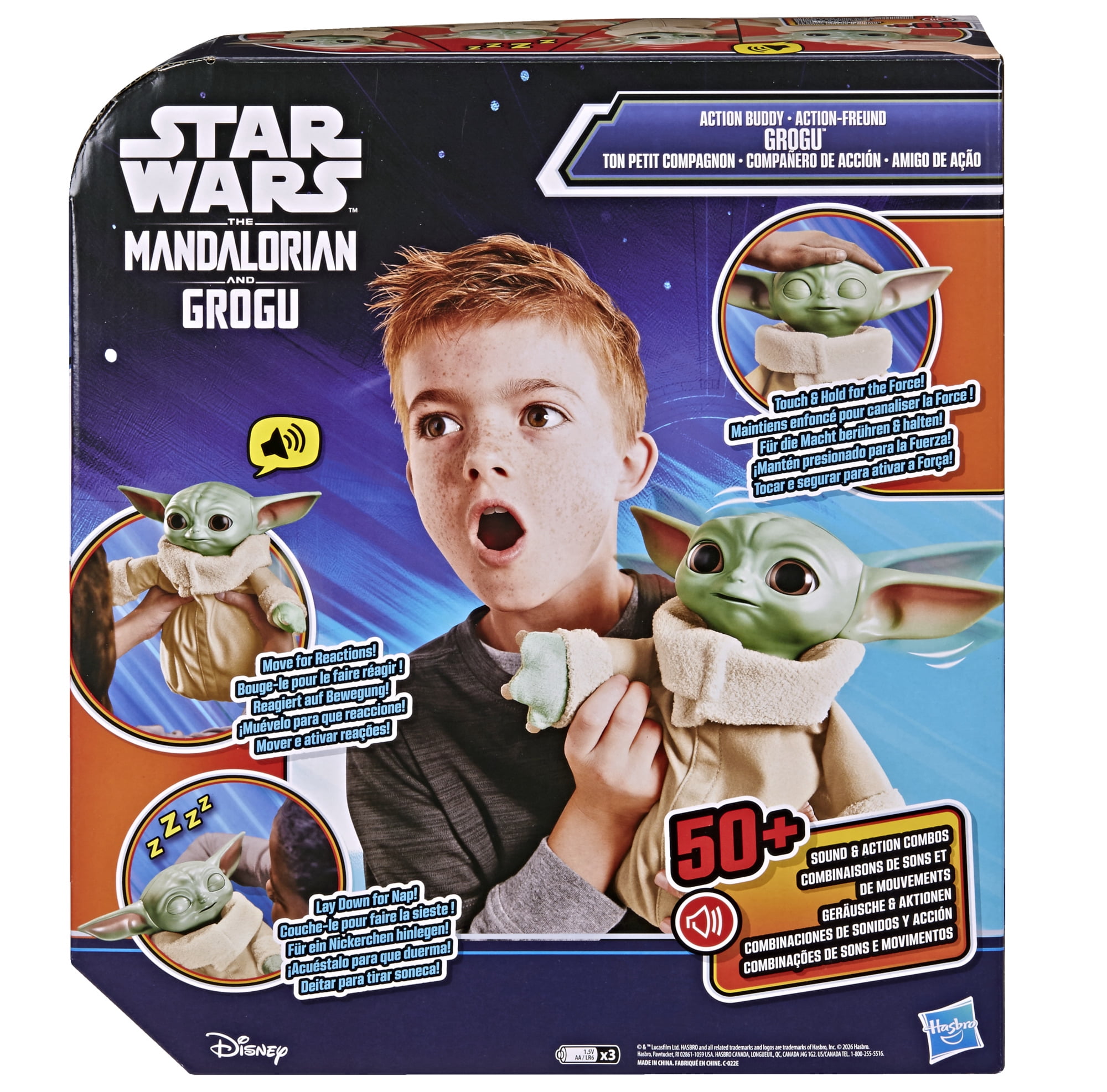 Star Wars Action Buddy Grogu Animatronic 10 Inch