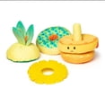 thumbnail image 4 of Melissa & Doug Jouet empileur ananas en peluche, pour nourrisson, multisensoriel, 4 of 5