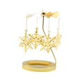 thumbnail image 2 of fastboy Rotating Candle Holder Candlestick Decorative for Living Room Ornament Snowflake, 2 of 9