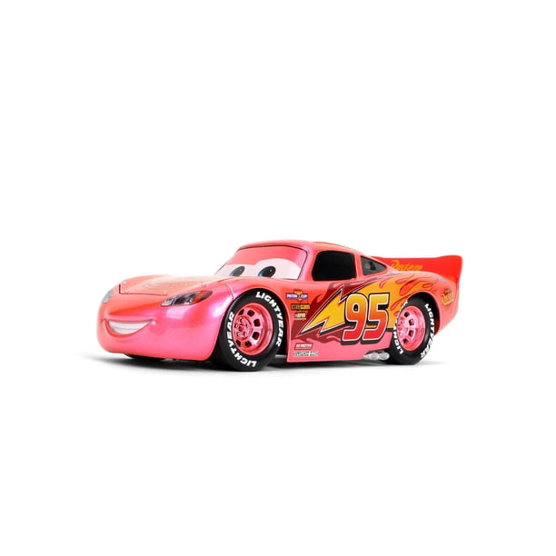 Jada Disney Pixar Cars 1:24 Pink Slips Lightning McQueen Die-cast