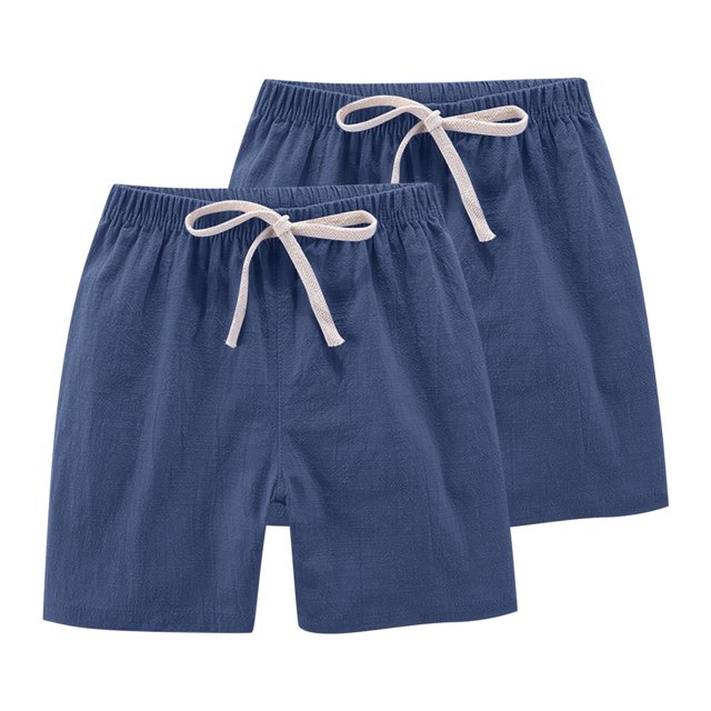 RXIRUCGD 2025 Summer Clothes for Kids 2PC Children's Summer Solid Casual Sports Shorts With Drawstring For Kids