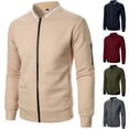 thumbnail image 1 of LOVZFMLL Men's Golf Jacket Lightweight Casual Zip Up Waffle Jackets Spring Fall Golf Coats Outerwear with Zipper Pockets, 1 of 5