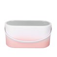 thumbnail image 3 of Makeup Organizer Travel Case, 2 Power Supply Makeup Case Pink Gradient With Makeup Mirror For Office, 3 of 8