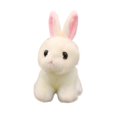 thumbnail image 1 of PVCS Cute Simulation Rabbit Doll Plush Toy Doll Small White Rabbit Girl Heart Birthday Gift for Kids, 1 of 2