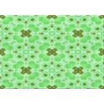 thumbnail image 1 of Ahgly Company Machine Washable Indoor Rectangle Transitional Jade Green Area Rugs, 4' x 6', 1 of 7