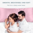 thumbnail image 4 of zanvin 2 Pack Microfiber Soft Body Pillowcase with Hidden Zipper, Soft Breathable Body Pillow Cover, 20" x 54", (Not Include Body Pillow), 4 of 5