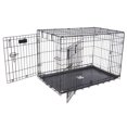 thumbnail image 2 of Precision Pet ProValu Indoor & Outdoor Double Door Wire Kennel Dog Crate, 2 of 9