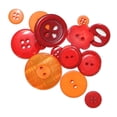 thumbnail image 3 of UNIQUE CREATIV Box of Buttons, Red - Assorted Sizes, 65 g (2.3 oz) (Reusable Clear Box), Red Tones, 3 of 7