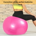 thumbnail image 3 of Exercise Ball for Balance Stability Fitness Workout Yoga Pilates at Home Office, 3 of 5