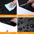 thumbnail image 3 of Raindrops 1 Roll Simple and Elegant Peel and Stick Wallpaper Black for Renters, 3 of 6