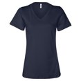 thumbnail image 1 of Bella + Canvas Ladies' Relaxed Jersey V-Neck T-Shirt, 1 of 1