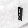 thumbnail image 2 of Gouchee Pouf Rond Lapina en Fausse Fourrure, 2 of 4