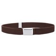 thumbnail image 1 of Buyless Fashion Ceinture de Robe Extensible Ajustable et Élastique pour Enfants et Bébés avec Boucle Argentée, 1 of 7