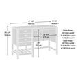 thumbnail image 3 of Sauder® Cottage Road Pedestal Desk, 3 of 9