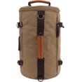 thumbnail image 1 of Coofit Travel Backpack Fashion Retro Unisex Cylinder Canvas Duffel Bag Outdoor Rucksack Shoulder Handbag Backpack, 1 of 5