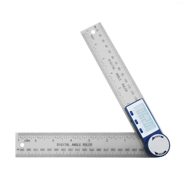 Two In One Digital Display Angle Ruler Multifunction Large Screen Display Plastic Protractor Caliper Vernier Caliper 1pc ,Long Lasting