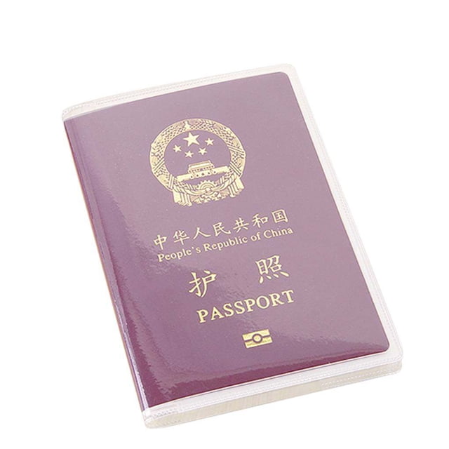 10 Pcs Étui de Protection Imperméable à Multiples Fentes pour Cartes, Étui de Protection pour Passeport, Housse de Protection pour Passeport en Plastique PVC, Étui de Protection pour Carte d'Identité