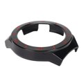 thumbnail image 4 of Watch Wristband Screen Protector Shell, Plastic Lightweight  Wear Resistance Universal Watch Protector Shell Frame  for  GT2e Black+White,Black+Red,Black+Blue, 4 of 7