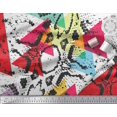 thumbnail image 2 of Soimoi Cotton Voile Fabric Animal Skin & Triangle Geometric Print Fabric by Yard 56 Inch Wide, 2 of 3