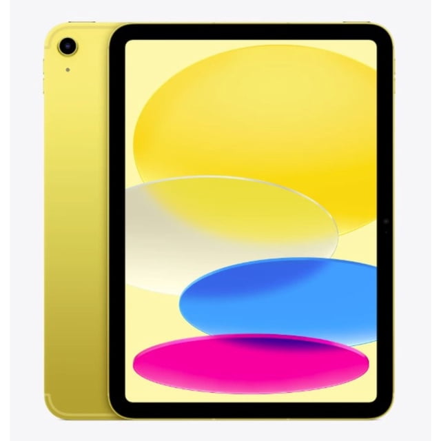 Apple iPad 11 Pouces Puce A16 avec Wi‐Fi Seulement 128 Go Jaune