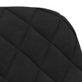 thumbnail image 5 of vidaXL Swivel Dining Chairs 2 pcs Black Velvet, 5 of 5