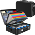 thumbnail image 1 of Fireproof Document Box - 8-Layer Hard Shell Fire Proof Safe for Home Documents,for Desk Money,for Passports Certificates,1 * fireproof safe, 1 of 7