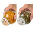 thumbnail image 3 of Trudeau Marshall Spice Jar, 210ml, Glass, Stainless Steel Sugar or Spice Shaker, 3 of 4
