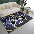 thumbnail image 1 of Gaming Carpet Square Rugs 3D Gamer Area Rug for Boys Room Gamepad Controller Door pad for Bedroom Living Room Floor Mats, Colorful 100*150cm, 1 of 2