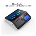 thumbnail image 2 of Business Retail Catering 11.6 Inch Touch Screen POS Terminal Cash Register Built-in 80mm Printer, 2 of 5