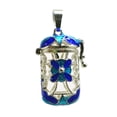 thumbnail image 3 of Tachiuwa Hollow Out Enamel Locket Perfume Oil Diffuser Pendant for Necklace Keyring 1 1, 3 of 9