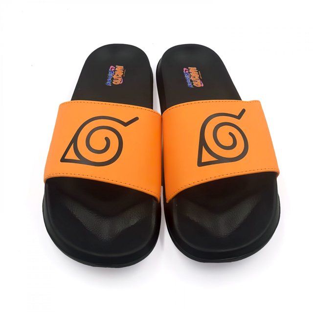 Naruto Sandales à Enfiler avec Symbole de Village de Feuilles-Moyen