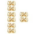 thumbnail image 3 of Estbridge 8 pcs Grill Set for Kids Hollow Single Tooth Grill Rapper Costume Teeth Grills for Halloween, 3 of 8