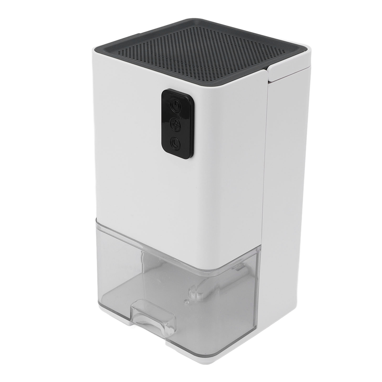 Household Dehumidifier, 40W Intelligent Humidity Monitoring Auto Shut Off Indoor Dehumidifier with Filtration and 1.2L Water Container for Bedroom Basements Bathroom RVs