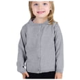 thumbnail image 2 of Toddler Candy Color Cardigan , Solid Color Winter Sweater For Boys/Girls ,0,3 Years, Super Soft, Gray 5 Years, 2 of 5