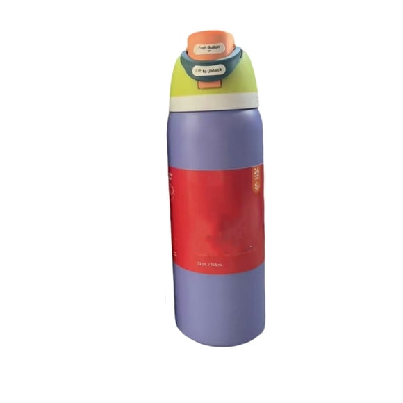 Owala Stainless Steel Water Bottle 32 oz - Purple & green