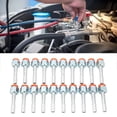 thumbnail image 3 of AC Hose Barb Fitting Refrigerant Hose Barb Connector, 20PCS Air Conditioning Hose Barb Fitting Straight Aluminum High Strength Universal for Cars Trucks, 3 of 8