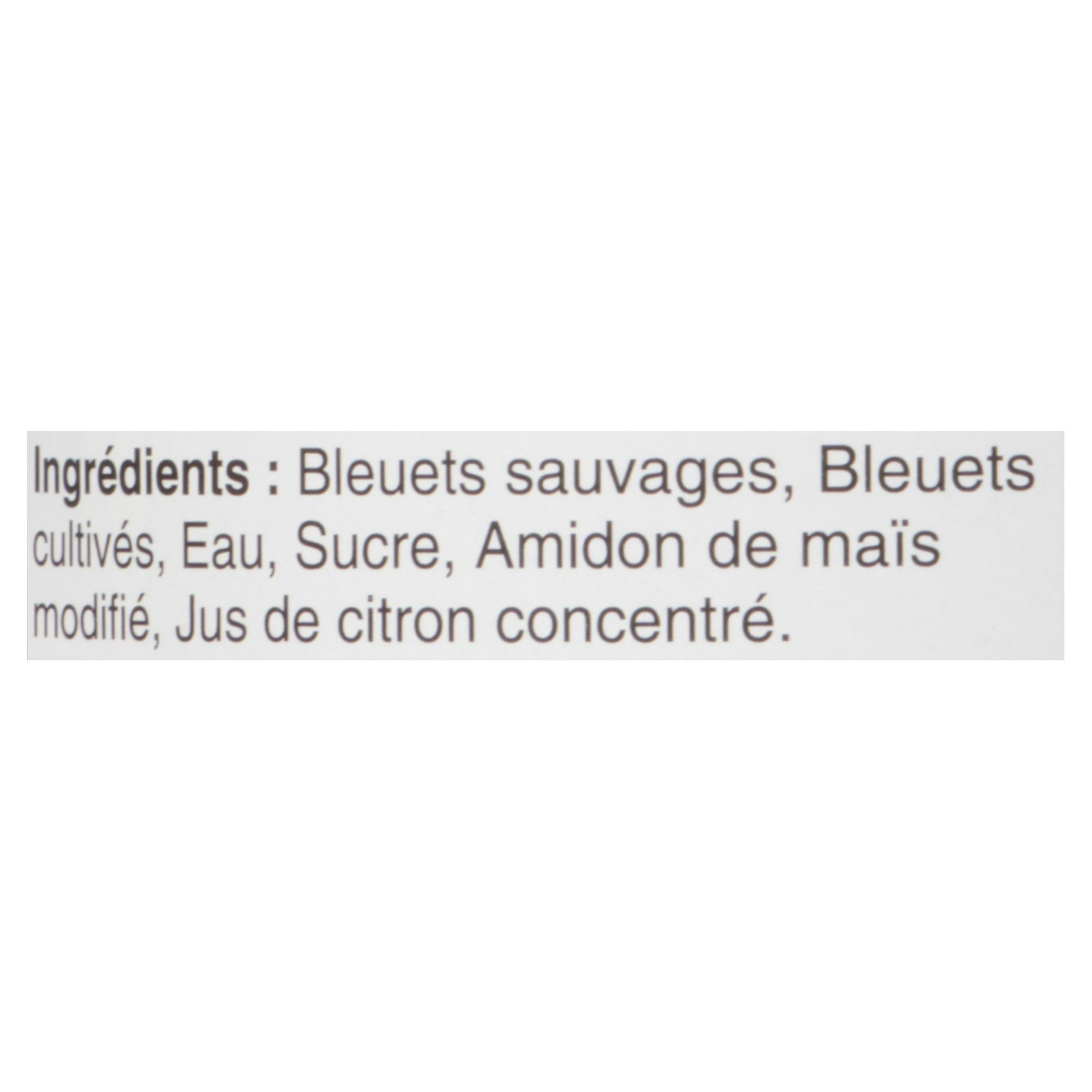 E.D. Smith Garniture pour Tarte aux Bleuets