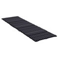 thumbnail image 2 of vidaXL Sun Lounger Cushion Black Check Pattern Oxford Fabric, 2 of 5