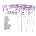 thumbnail image 1 of Inkdotpot FloralBachelorette Party Bridal Shower Collection Polish Or PornGameCards 50-Pack Bulk Party ActivityGame, 1 of 1