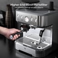 thumbnail image 3 of Silver Plating Bean Grinding Espresso Machine Stainless Steel Machine, Bean To Cup Coffee Machine With Milk Coffee Maker, Coffee Machines, Espresso Machine, 3 of 8