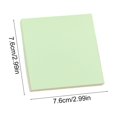 thumbnail image 3 of Dvkptbk Paper Sticky note Office Stationery Stickys Notes Colorful Studented Small Stickys Notebook Can Be Torns Creatives Cute Stickys Notes, 3 of 6