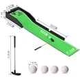 thumbnail image 4 of Tapis de Putting Retour de Balle avec Balles Putter Améliorant les Habiletés de Putting Tapis de Golf pour, 4 of 5