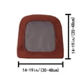 thumbnail image 4 of Tyidzon Chair Cover Solid Color Brushed High Elastic Chair Cover Soft and Comfortable Chair Seat Cover -Proof And- Chair Slipcover Suitable for Dining Chair Clearance!, 4 of 7