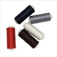 thumbnail image 4 of UNIQUE CREATIV Thread Set - Assorted Colours, 5 Spools, 270 m (295.3 yd) Each, 100% Polyester, 4 of 6