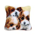 thumbnail image 1 of Pillow Case Latch Hook s Needlework Throw Pillow Cover W/ Zipper Yarn Cushion, 1 of 8