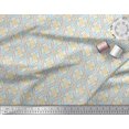 thumbnail image 2 of Soimoi Velvet Fabric Ogee Damask Fabric Prints By Yard 58 Inch Wide, 2 of 5