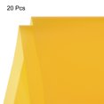 thumbnail image 3 of Unique Bargains Flower Wrapping Fog Paper 22.8x22.8 Inch Waterproof Floral Wrapping Paper Yellow 20 Pcs, 3 of 7